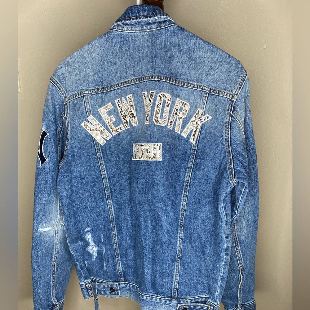 Kith MLB New York Yankees Denim Jacket and Vest Size XS